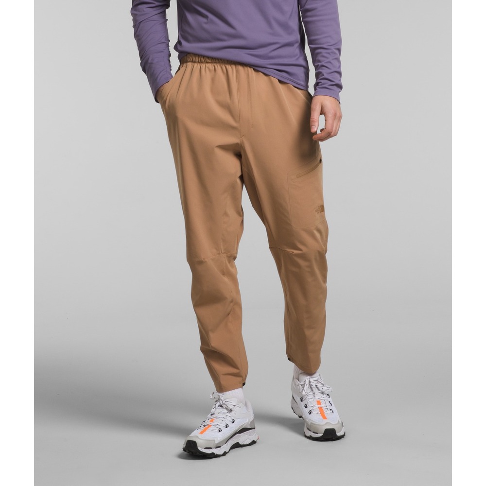 The North Face lightstride Pants Small Tan NF0A84FG Elastic Waist Jogger